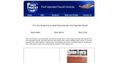 Desktop Screenshot of footfaucet.net